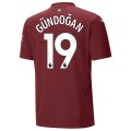 G&Uuml;NDOĞAN #19 Manchester City Third Jersey 2024/25