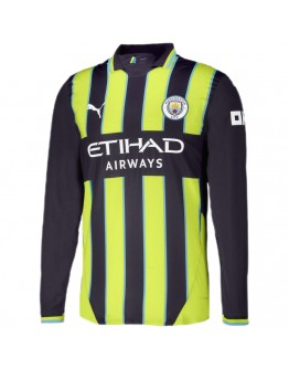 Manchester City Away Long Sleeve Jersey 2024/25