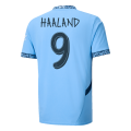 [Super Replica] HAALAND #9 Manchester City Home Jersey 2024/25 - UCL Font