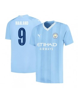 [Super Replica] Manchester City HAALAND #9 UCL Printing Home Jersey 2023/24