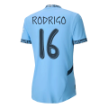 RODRIGO #16 Manchester City Home Match Jersey 2024/25 - UCL Font