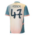 FODEN #47 Manchester City Fourth Jersey 2024/25 - UCL Font