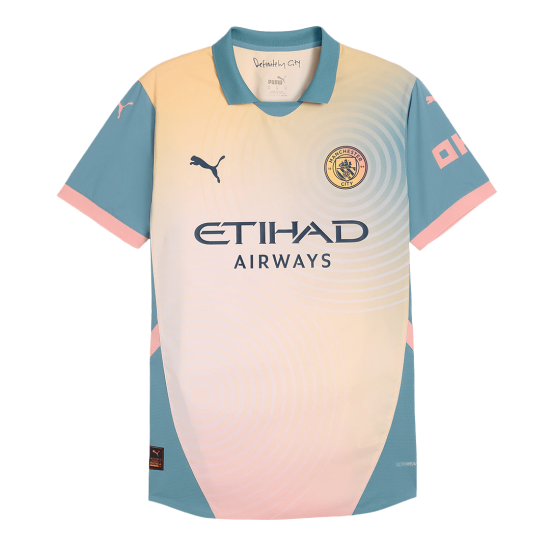 Manchester City Definitely City Fourth Jersey Player Version 2024/25