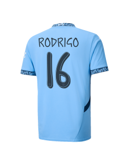 [Super Replica] RODRIGO #16 Manchester City Home Jersey 2024/25 - UCL Font