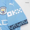 RODRIGO #16 Manchester City Home Match Jersey 2024/25 - UCL Font