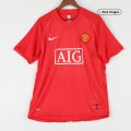 Retro Manchester United Home Jersey 2007/08