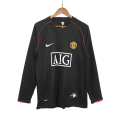 Retro Manchester United Away Long Sleeve Jersey 2007/08