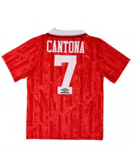 Cantona #7 Manchester United Retro Jersey Home 1992/94