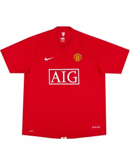 Retro Manchester United Home Jersey 2007/08