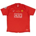 Retro Manchester United UCL Final Home Jersey 2007/08