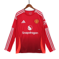 Manchester United Home Long Sleeve Jersey 2024/25