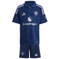 Kids Manchester United Away Kit Jersey+Shorts 2024/25