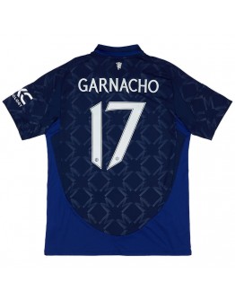 GARNACHO #17 Manchester United Away Jersey 2024/25 - Man United Font