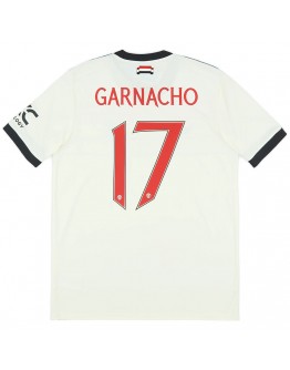 GARNACHO #17 Manchester United Third Jersey 2024/25 - Man United Font