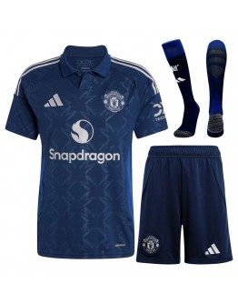 Manchester United Away Full Kit Jersey+Shorts+socks 2024/25