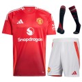 [Super Replica] Manchester United Home Full Kit(Jersey+Shorts+Socks) 2024/25