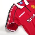 Beckham #7 Manchester United Retro Home Jersey 1999/00