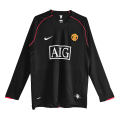 Retro Manchester United Away Long Sleeve Jersey 2007/08