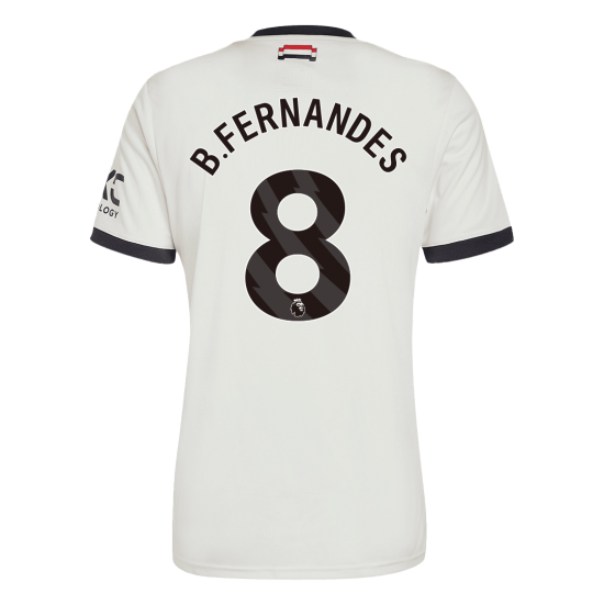 B.FERNANDES #8 Manchester United Third Jersey 2024/25