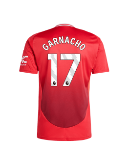 GARNACHO #17 Manchester United Home Jersey 2024/25