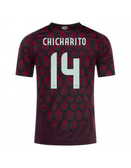 Chicharito #14 Mexico Home Jersey Copa America 2024