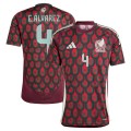 E.&Aacute;LVAREZ #4 Mexico Home Jersey Copa America 2024