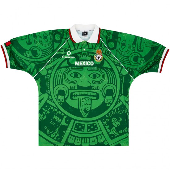 Retro Mexico Home Jersey World Cup 1998