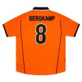 BERGKAMP #8 Retro Netherlands Home Jersey World Cup 1998