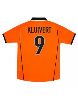 KLUIVERT #9 Retro Netherlands Home Jersey World Cup 1998