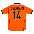 OVERMARS #14 Retro Netherlands Home Jersey World Cup 1998