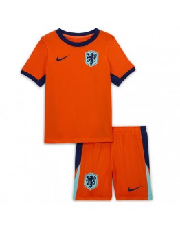 Kids Netherlands Home Jersey Kit Euro 2024