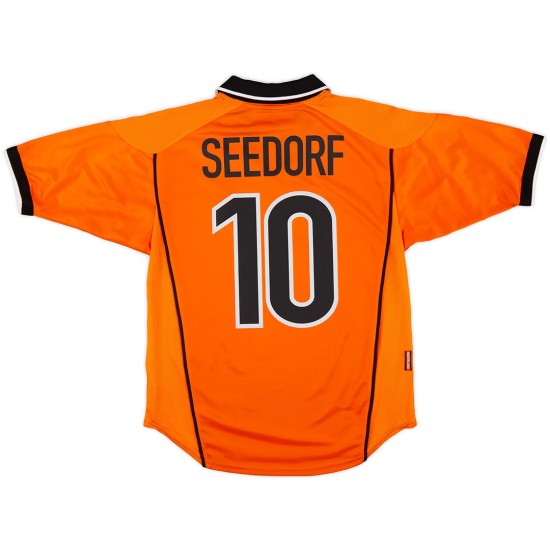 SEEDORF #10 Netherlands Retro Jersey Home World Cup 1998