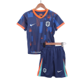 Kids Netherlands Away Jersey Kit Euro 2024