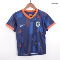 Kids Netherlands Away Jersey Kit Euro 2024