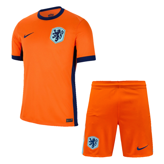 Netherlands Home Kit(Jersey+Shorts) Euro 2024