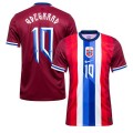 &Oslash;DEGAARD #10 Norway Home Jersey 2024