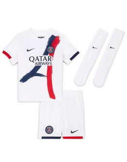 Kids PSG Away Full Kit(Jersey+Shorts+Socks) 2024/25