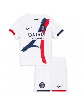 Kids PSG Away Kit Jersey+Shorts 2024/25