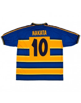 NAKATA #10 Retro Parma Calcio 1913 Home Jersey 2001/02