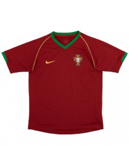 Portugal Retro Home Jersey World Cup 2006