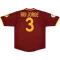 RUI JORGE #3 Portugal Retro Home Jersey Euro Cup 2000