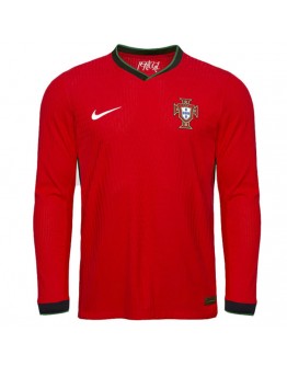 Portugal Home Long Sleeve Jersey Player Version Euro 2024