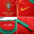 Portugal Deco #20 Retro Jersey Home Euro Cup Final 2004