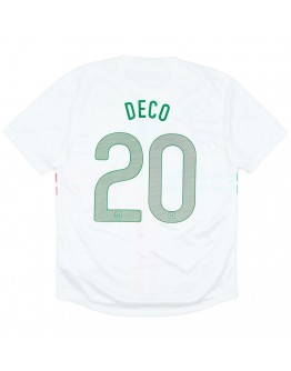 DECO #20 Portugal Retro Away Jersey Euro Cup 2012