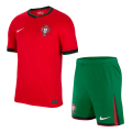 [Super Replica] Portugal Home Kit(Jersey+Shorts) Euro 2024