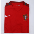 Portugal Retro Jersey Home Euro Cup 2016