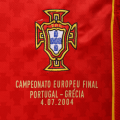 Portugal Deco #20 Retro Jersey Home Euro Cup Final 2004