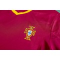 FIGO #7 Portugal Retro Home Jersey Euro Cup 2000