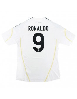 Real Madrid Ronaldo #9 Retro Jersey Home 2009/10