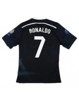 Ronaldo #7 Retro Real Madrid UCL Third Jersey 2014/15